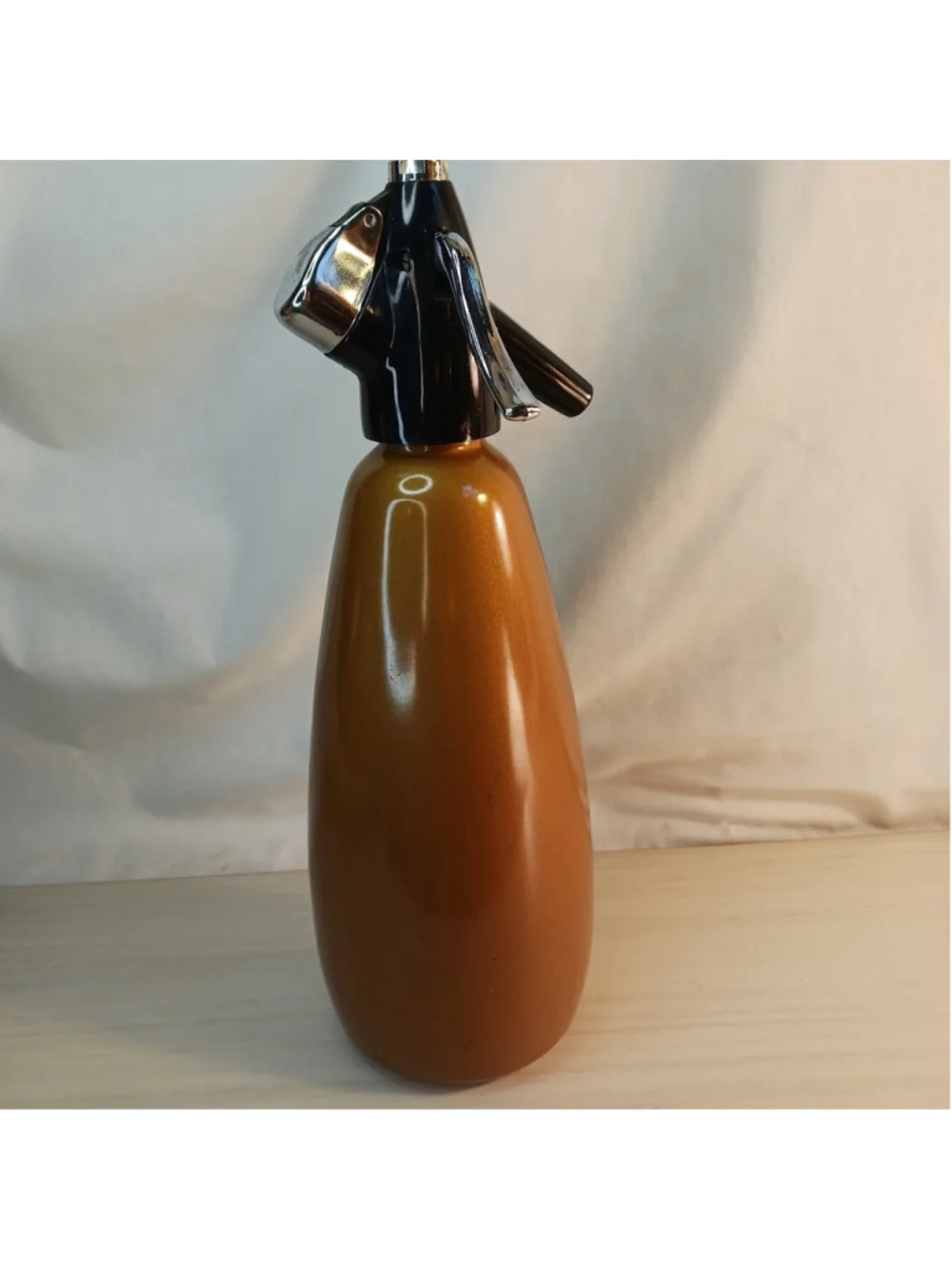 Sparklets BOC Gold Copper Soda Syphon 1950s England